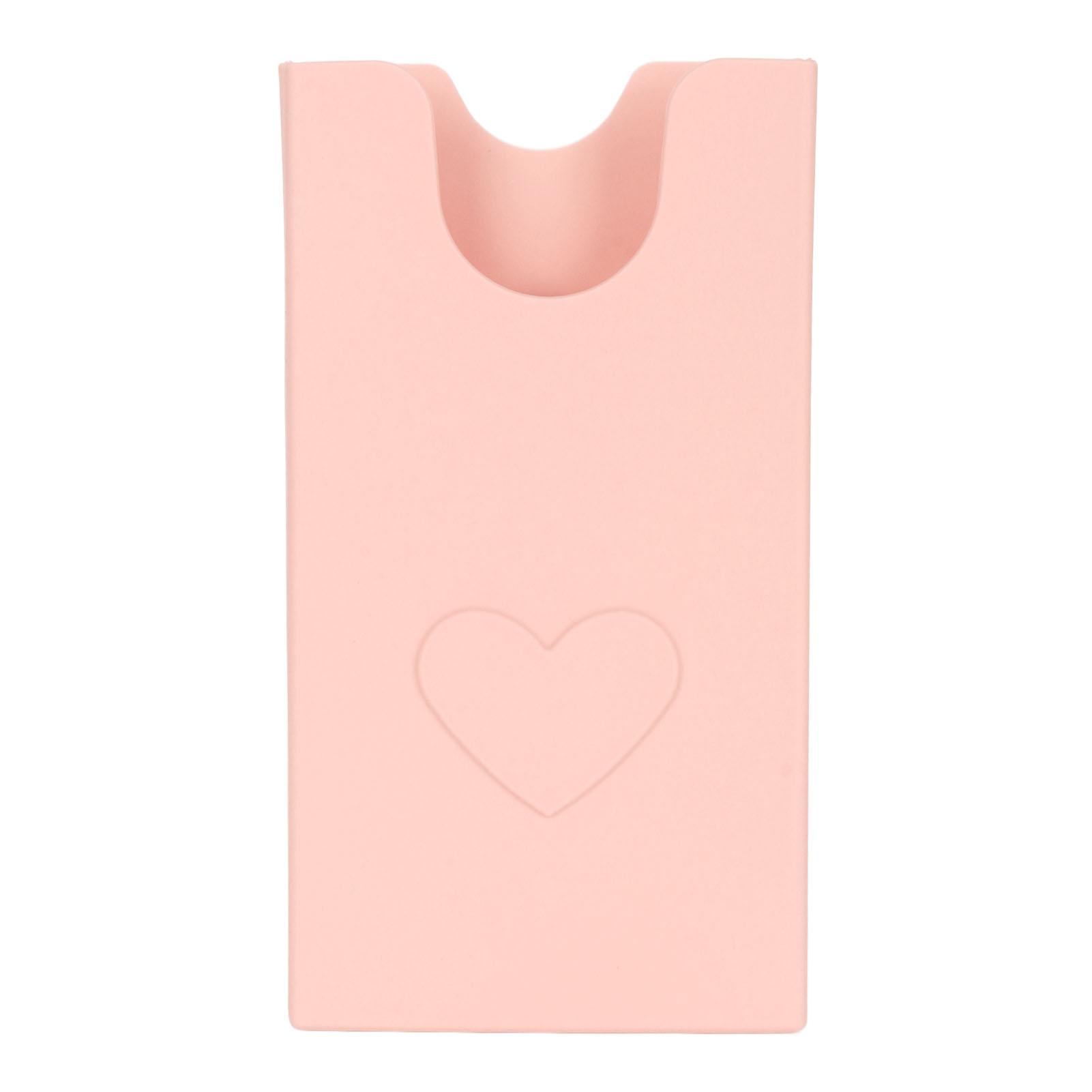 Strand Tasche Telefon Halter Silikon Telefon Fall Brieftasche Halter Einsatz Zubehör Sichere Befestigung Halten rosa