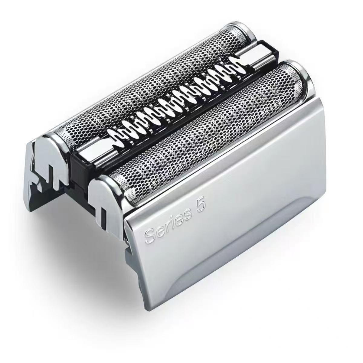 Braun Series 5 Rasierer Scherkopf 52B/52s Klinge für 5030, 5090cc, 5050S - Nass/Trocken Dual Shave Zubehör 52 gray