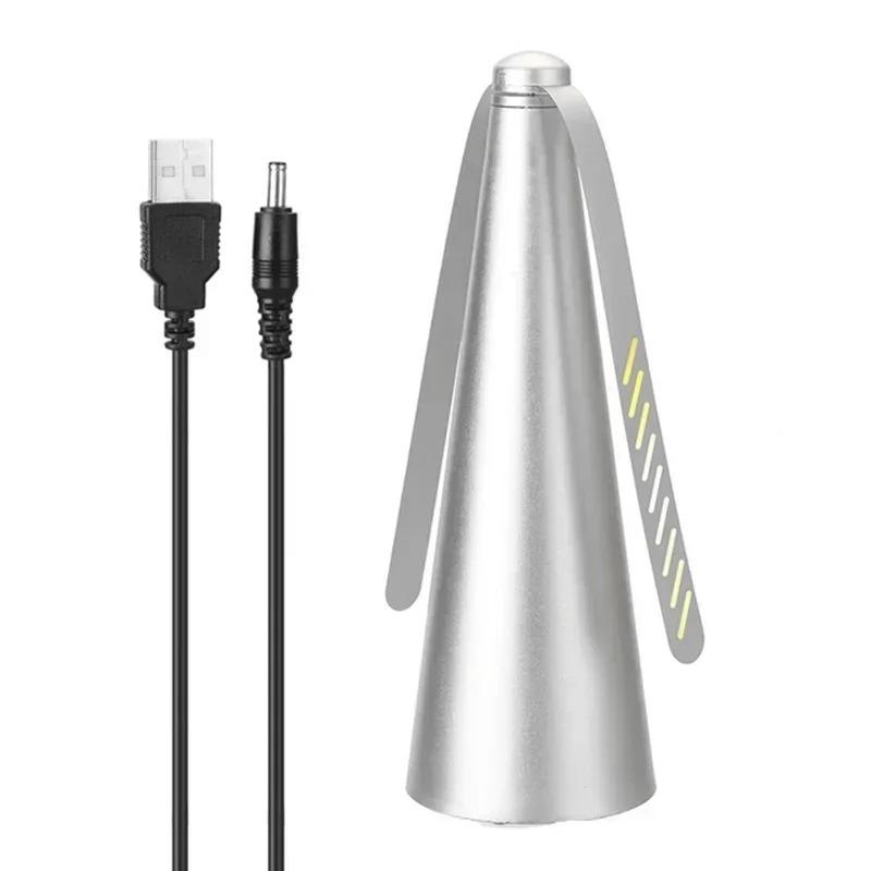 Elektrischer Insektenabwehr-Ventilator: USB/Batteriebetriebener Tisch-Fliegenvernichter für Küche Outdoor Lebensmittelsicherheit Gerät