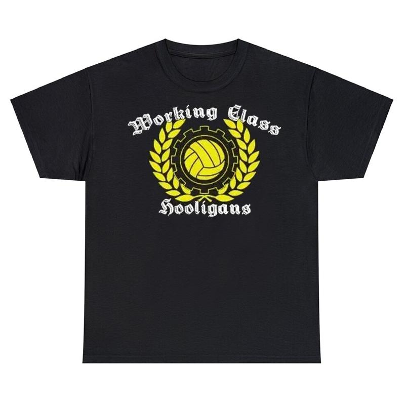 Ultras T-Shirt Fußball AC AB Hardcore Style Gegen Modernen Fußball Hools Casuals Grafik T-Shirts Lässig Herrenbekleidung T-Shirt Tops M