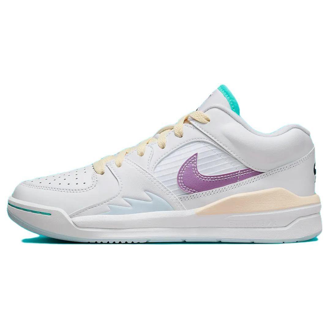 Air Jordan Jordan Stadium 90 Multi-Color Sashiko Damen Sneaker Weiß Blauton Rush-Fuchsia FV3624-151 38.5