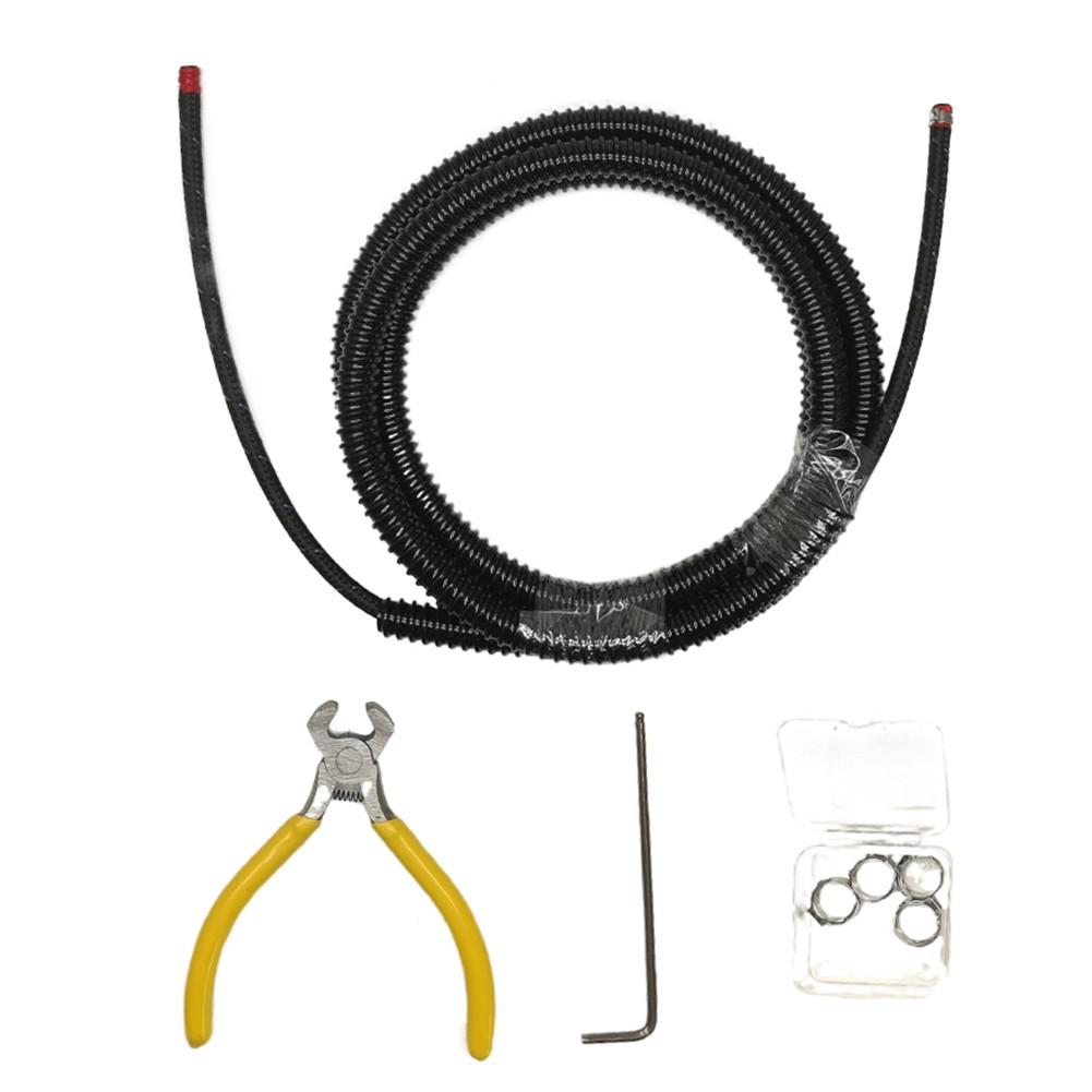 Für DAMPFREINIGER Zubehör Kontrollgriff mit Schlauch für Kärcher Modelle 1 * Steam Hose black