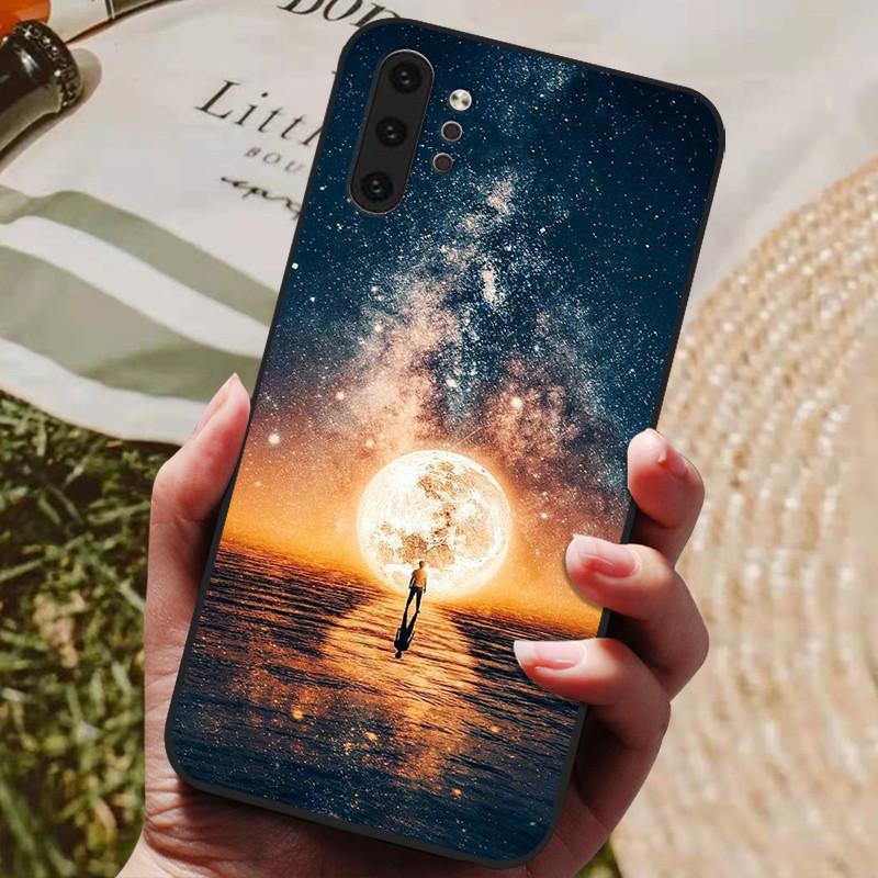 für Samsung Note 10 Plus Hülle Silikon Rückseite für Samsung Galaxy Note 10 Plus Note10 Pro Hülle Note 10 + Schutzhüllen for Galaxy Note 10