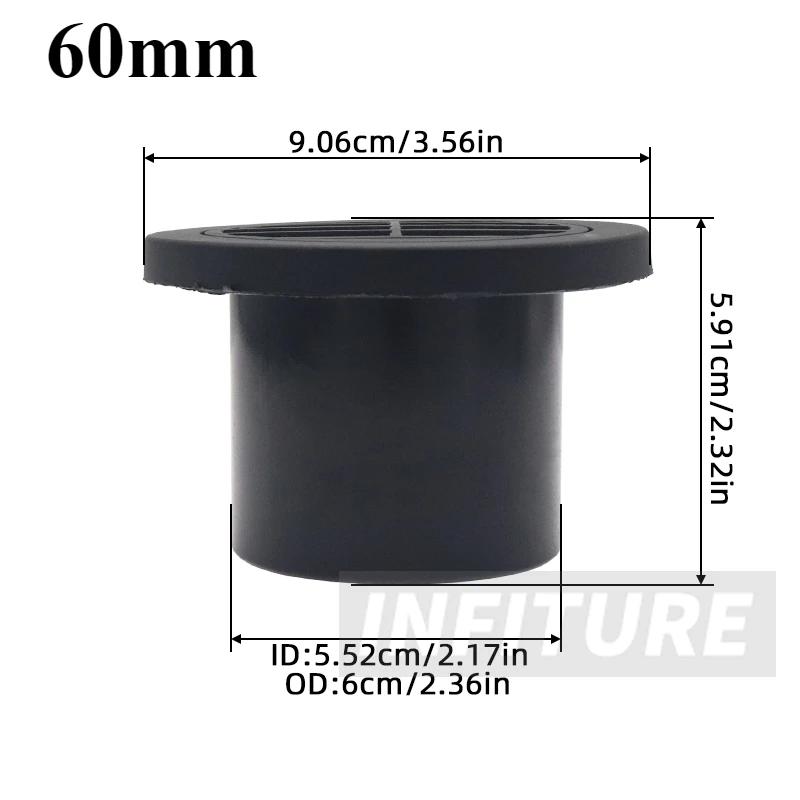 60 mm/70 mm/90 mm Belüftungskanal Rundkopfrohr Auslass Auspuffgelenkverbinder für Webasto Eberspächer Diesel-Standheizung 60mm