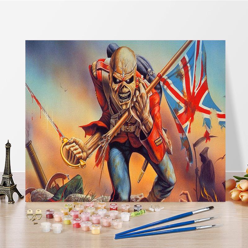 DIY Malen nach Zahlen, digitales Ölgemälde, Hobbys, Ölgemälde, Zahlenmalerei, visuelle Kunst, Heimdekoration, Zahlenölgemälde 40x50cm no frame