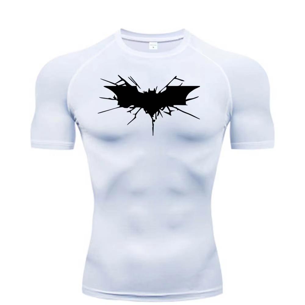 Art Bat Kompressionsshirt Herren Sprint Step T-Shirt Fitness Sporttop Schnell trocknend Fitness Sportbekleidung Bodybuilding Kleidung RL00101 XXL
