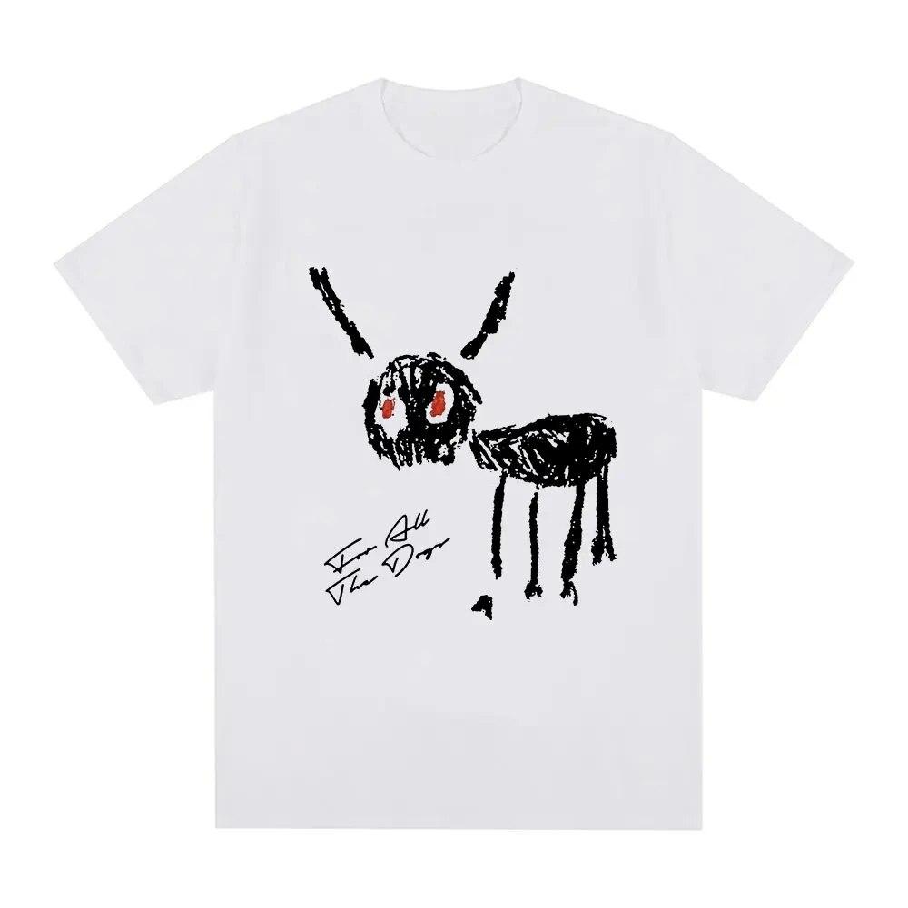 T-shirts Rapper Drake Neue Musik Album Für Alle Hunde Drucken T Shirt Herren Mode Hip Hop T-shirt Kurzarm T-shirts XL