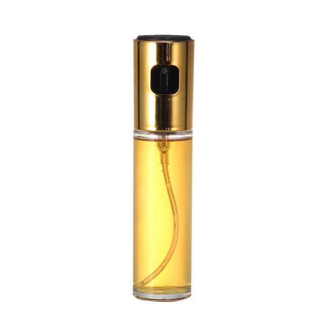 Küche Edelstahl Olivenöl Sprayer Flasche Pumpe Öl Topf Auslaufsicher Grill BBQ Sprayer Öl Spender BBQ Kochgeschirr Werkzeuge gold