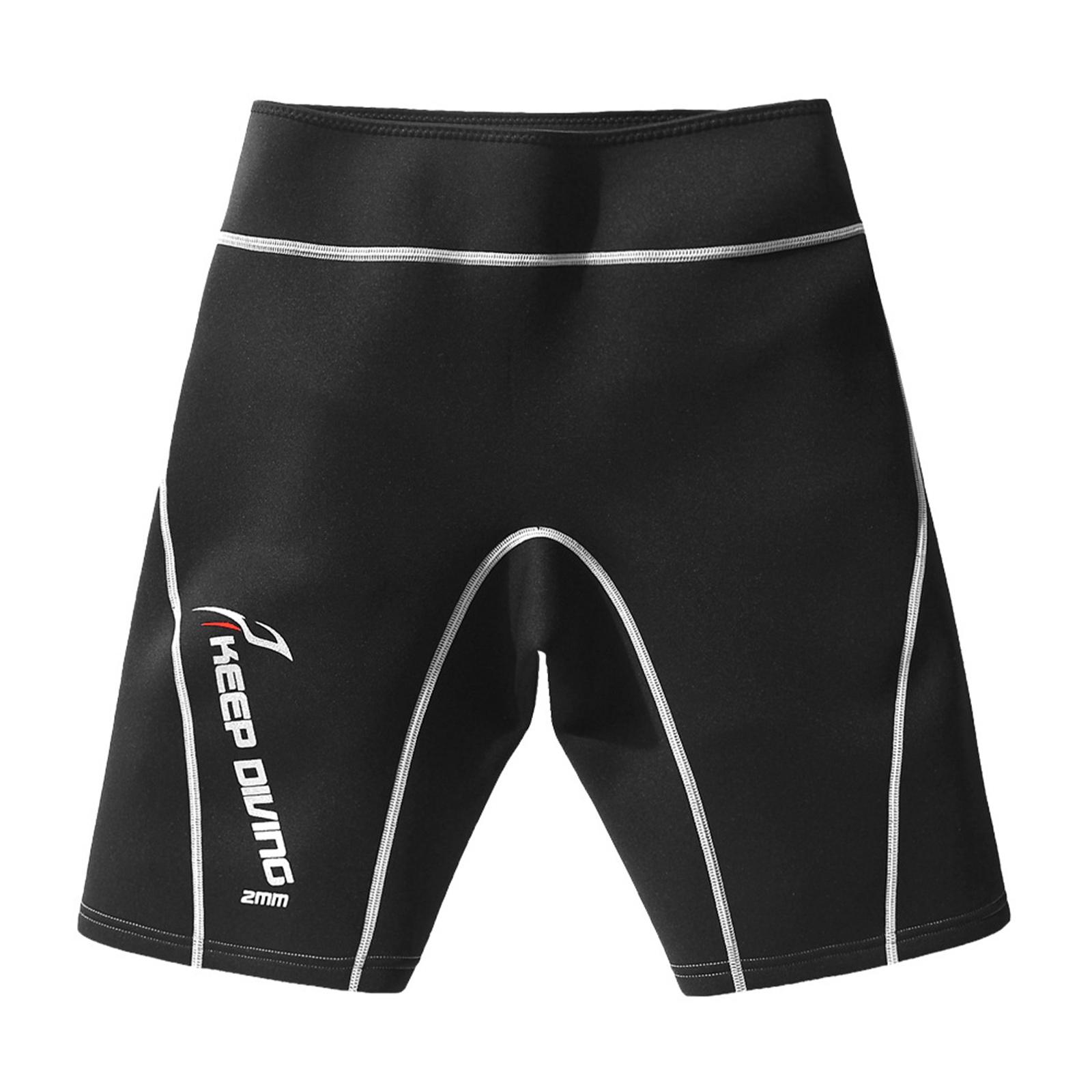 2mm Neopren Neoprenanzüge Shorts Tauchen Neoprenanzug Badehose für Schwimmen Surfen Schnorcheln L