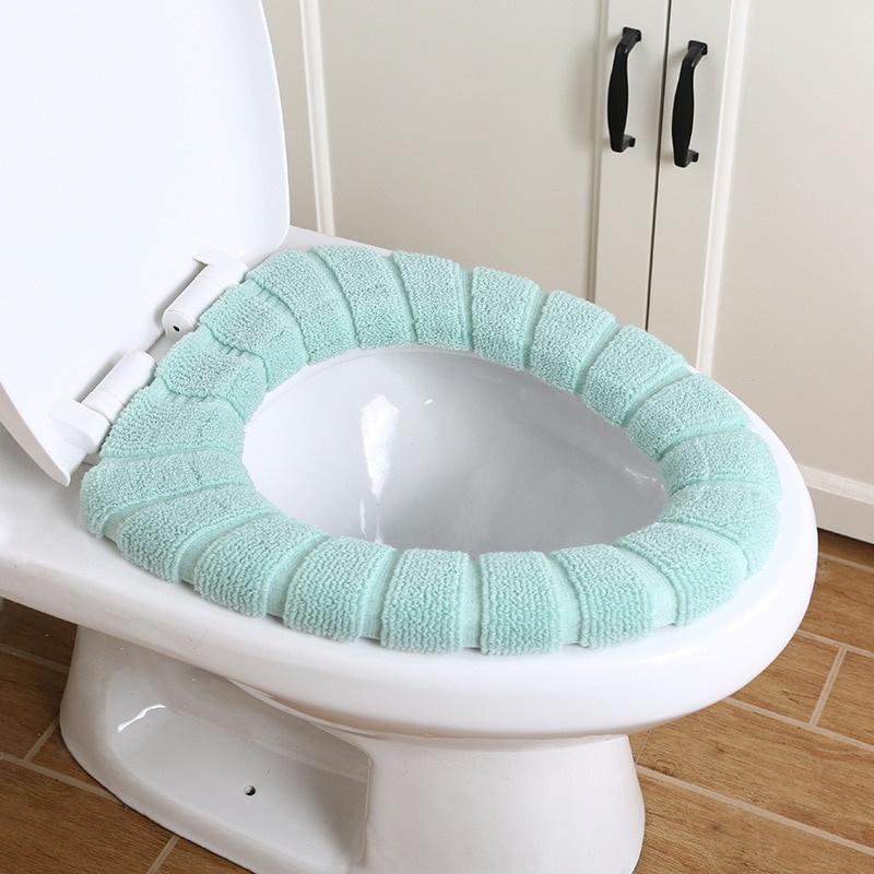 Acryl Waschbare Matte Wohnkultur Closes Matte Sitz Fall Wc Deckel Abdeckung Zubehör Badezimmer Hause Wc Sitz Abdeckung Warme Weiche grün