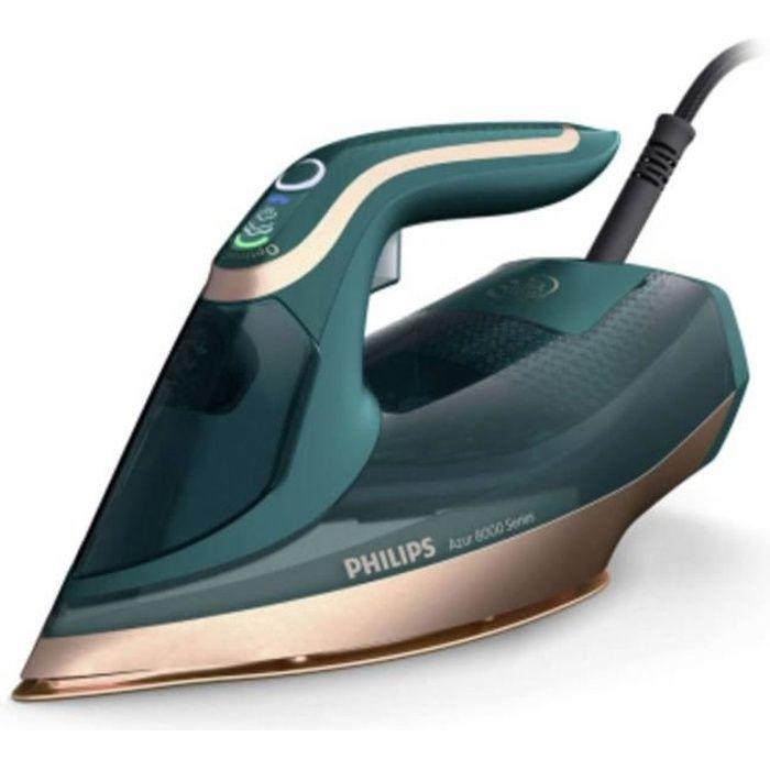 Dampfbügeleisen - Philips - Azur 8000 - 3000 W - Dampfmenge 70 g/min - Keramiksohle blau