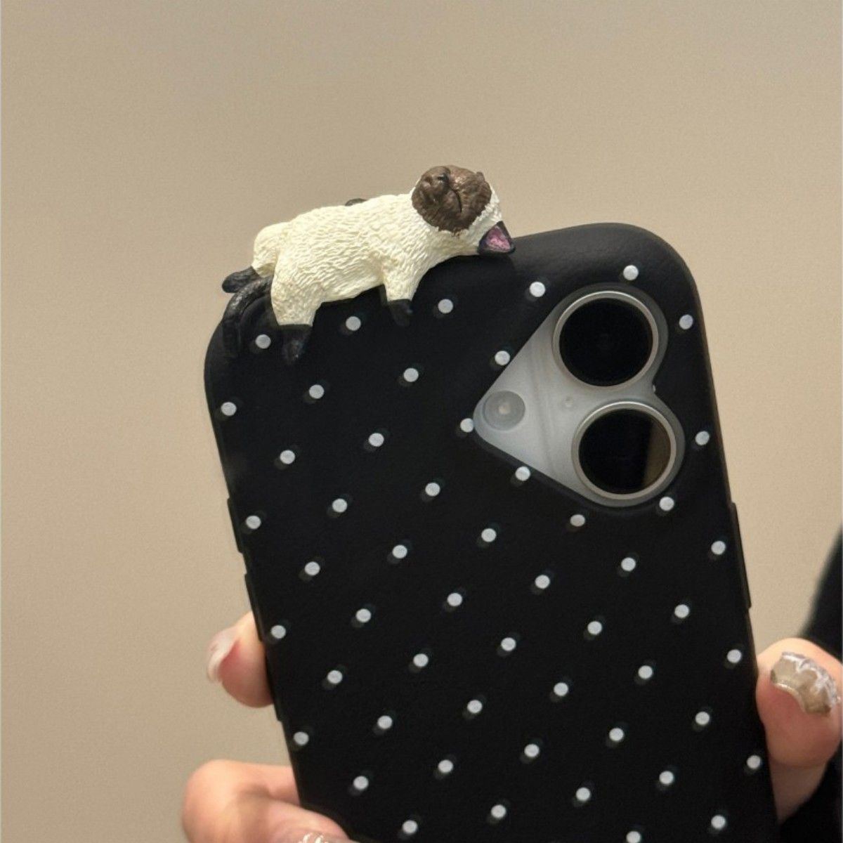 Handyhülle mit Herz- und Katzenmotiv für Apple iPhone 17 Pro Max – Weiche, stoßfeste Silikonhülle für iPhone 16/15/14/13/12/11/Pro/Pro Max/Plus Iphone xs schwarz