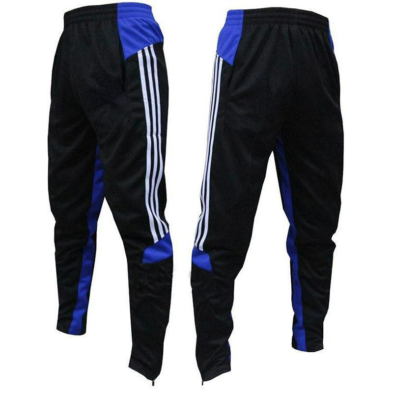 Harem Hose Männer Hosen Harajuku Cargo Jeans Casual Harem Sport Laufen Hip Hop Jogginghose Männliche Hosen XL blau/schwarz