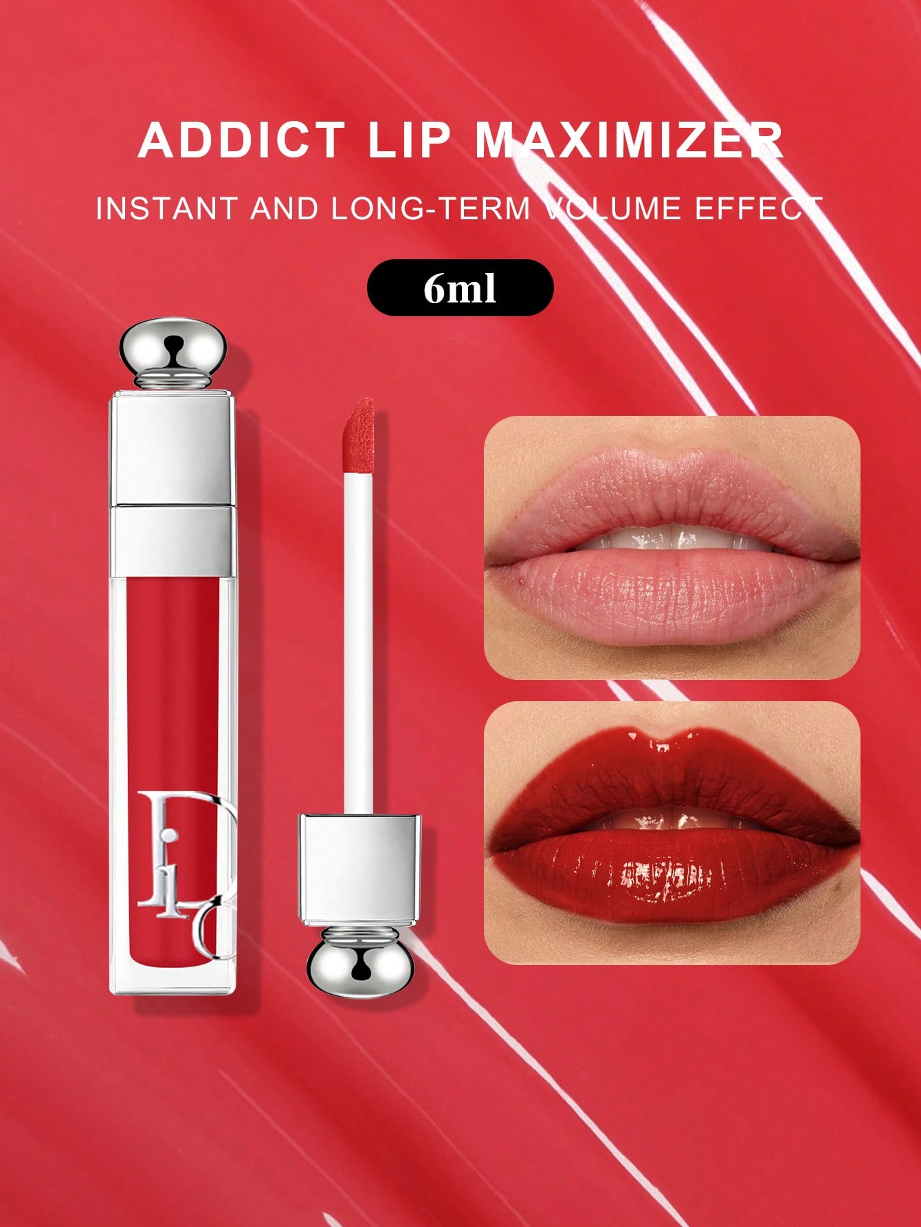 Dior Addict Lip Maximizer 3,2g - 039 Intense Cinnamon Aufpolsternder Lipgloss #028 Intense