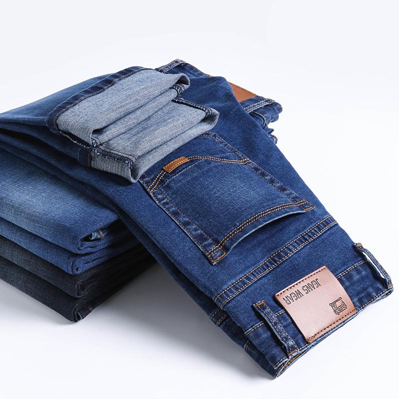 2024 Vier Jahreszeiten Herrenmode Business Jeans Lose Große Herren Jeans Gerade Freizeithose 28