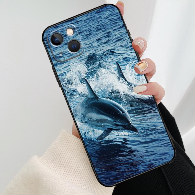 Süße Delfin Ozean Handyhülle Für iPhone 17 Pro Max 15 14 13 11 12 16 Pro Max mini 15 16 Plus 16e 17 Air Hülle iPhone 17Pro MAX