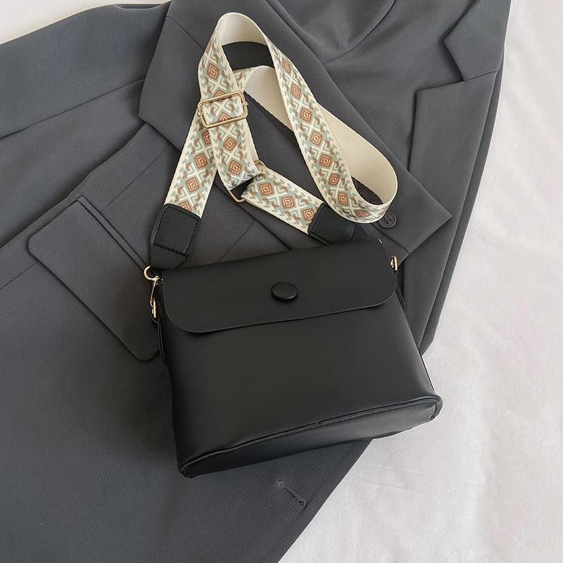 Herbst Neue Trendige Taschen Nische Pendler Große Kapazität Taschen Herbst Lässige Mutter-Kind-Taschen Mode Tragetaschen black