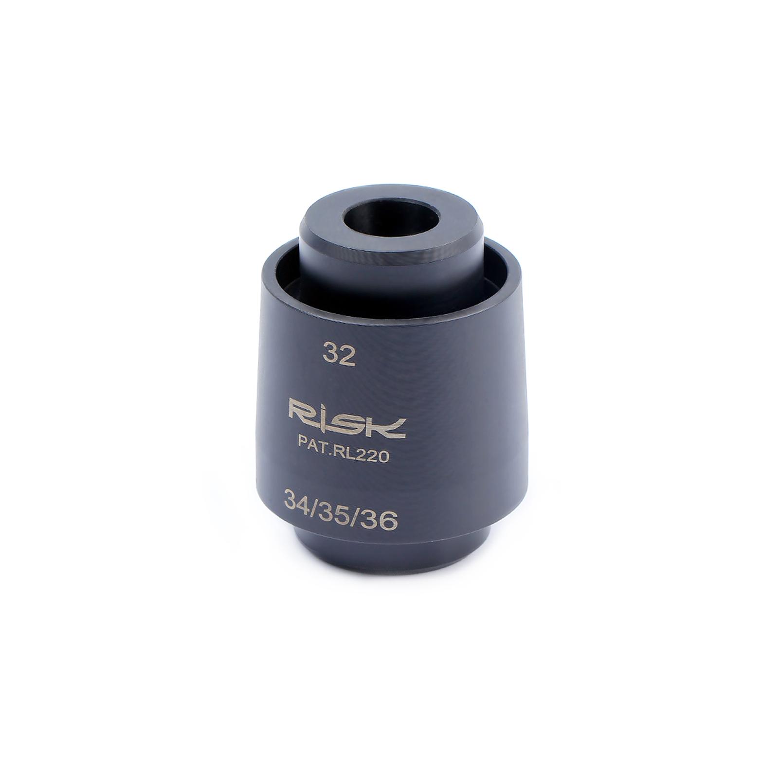 Fahrrad-Staubdichtungs-Installationswerkzeug, Federgabel-Staubdichtungs-Treiberwerkzeug, Staubwischer-Installation schwarz