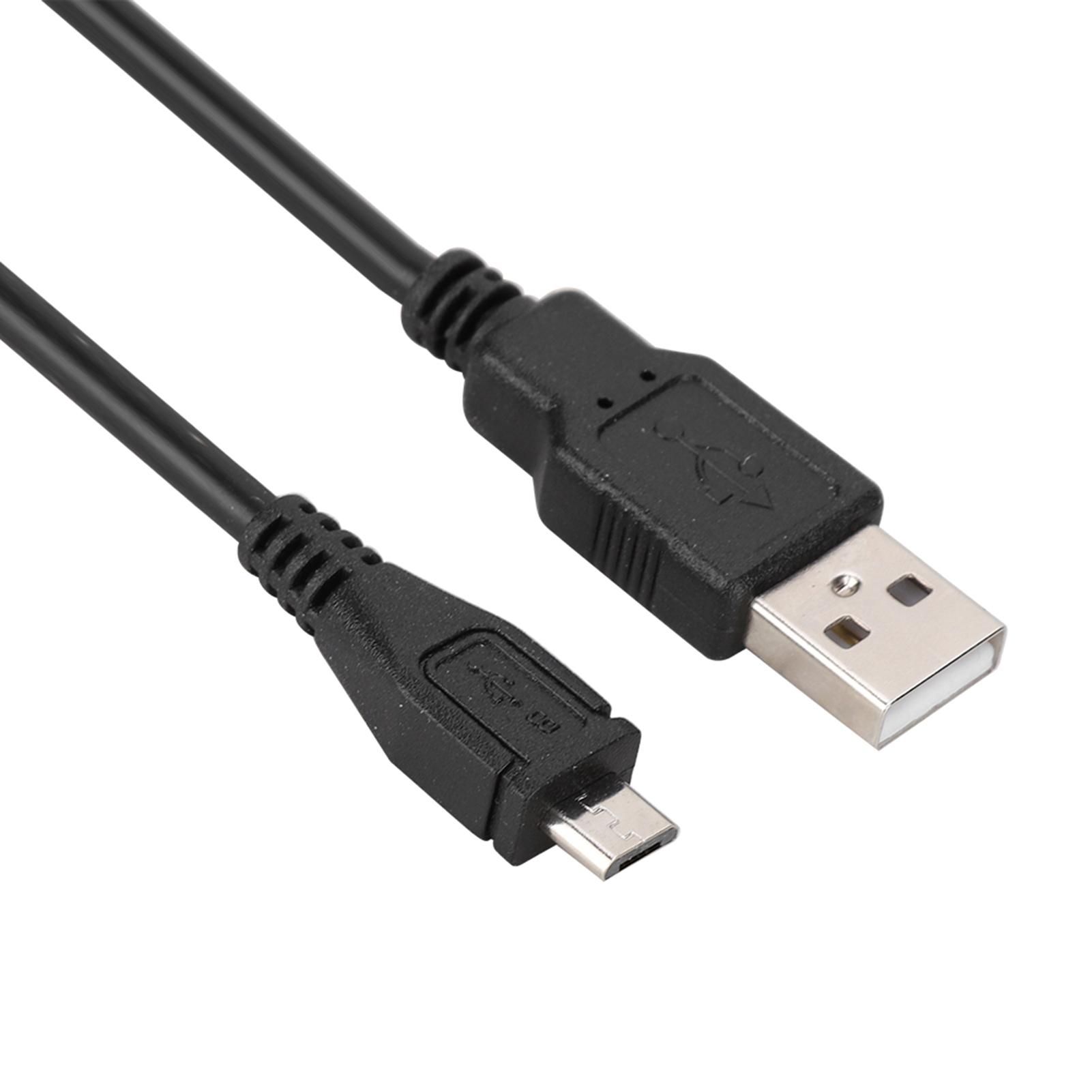 1,8 m USB-Ladekabel mit Magnetring für PS4 Slim Pro Controller Gamepad weiß