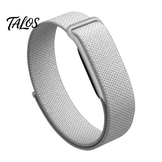 Talos Armband für Google Fitbit Air, Atmungsaktives Ersatz-Sportarmband, Verstellbares Anti-Schweiß-Gewebe-Armband Fitness-Tracker C