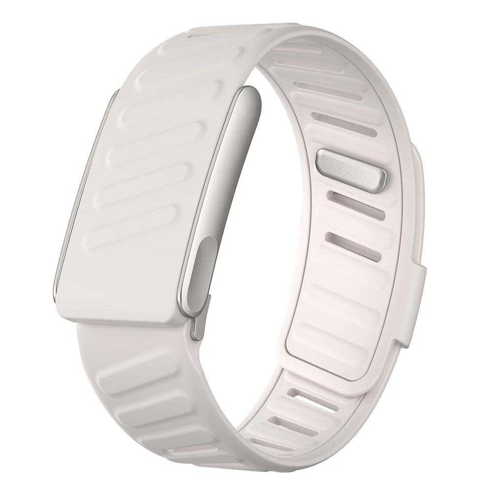 Für WHOOP 5.0/MG SportFlex Armband Weiches Silikon Wasserdicht und Schweißfest Verstellbares Armband 5.0/MG SportFlex Kompatibel for WHOOP 5.0 weiß