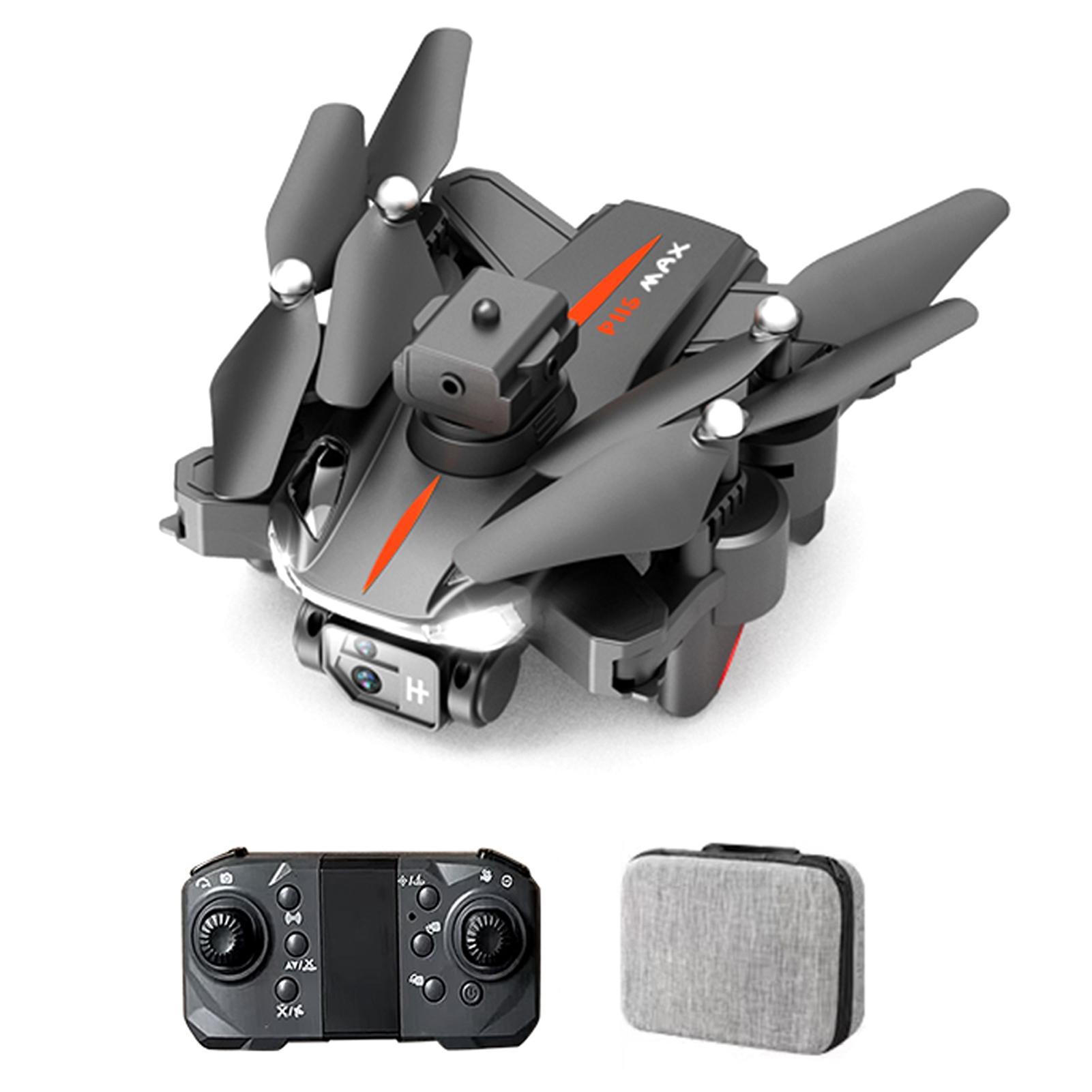 Drohne mit Kamera 1080P Dual-Kamera-Fernbedienungsdrohne 5GWiFi Optischer Fluss Hindernisvermeidung with optical flow-1 battery schwarz