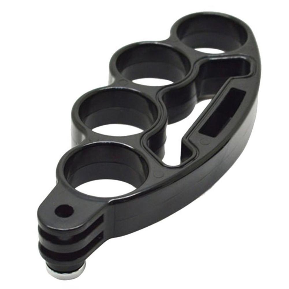Für GoPro Hero 4/3+/3 Kamera Handheld Knöchel Finger Griff Ring Einbeinstativ Halterung schwarz