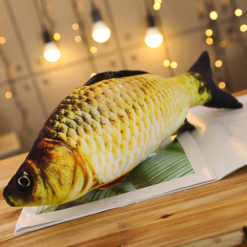 Haustierbedarf Katzenspielzeug Langeweilevertreiber Katzenminze Plüsch Simulierte Fische 20cm Simulierte Fische Ohne Reißverschluss Mit Versteckter Katzenminze (as the picture,20CM)