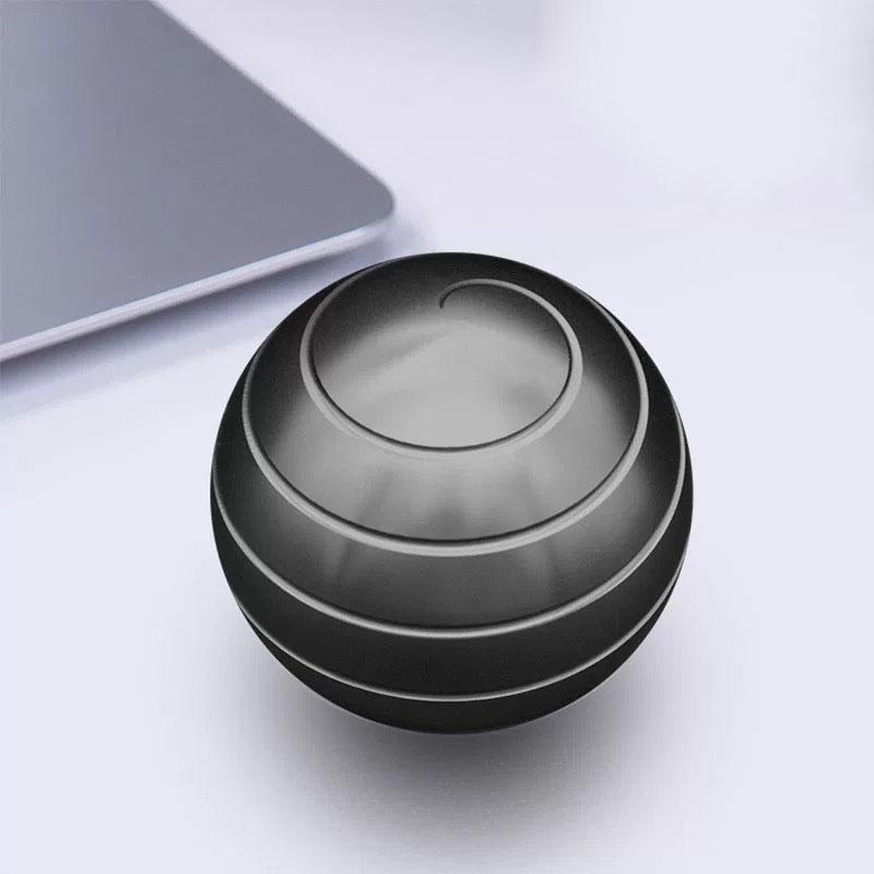 Dynamisches Desktop-Kreiselspielzeug Stressabbau Desktop-Spielzeug Kugel Anti-Angst Desktop-Gadget Sensorisches Fidget-Spielzeug für Erwachsene Männer gray