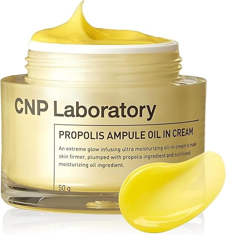 CNP Laboratory Propolis Ampulle Aktive Creme 50ml / Beruhigend, Hydratisierend, Feuchtigkeitsspendend, Koreanische Kosmetik, K-Beauty