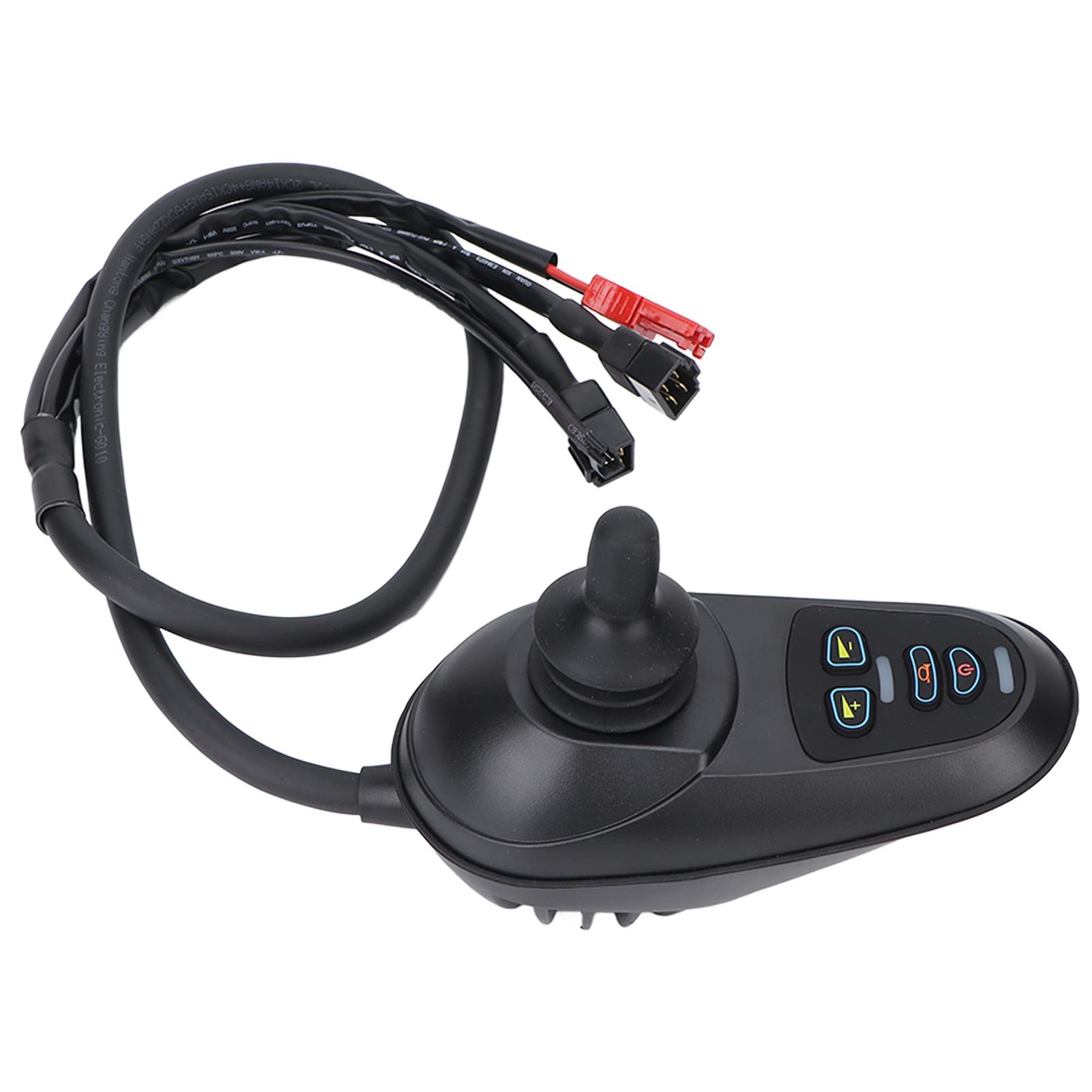 Professioneller Joystick-Controller für Elektrorollstühle, gebürsteter 4P-Controller mit Bremse