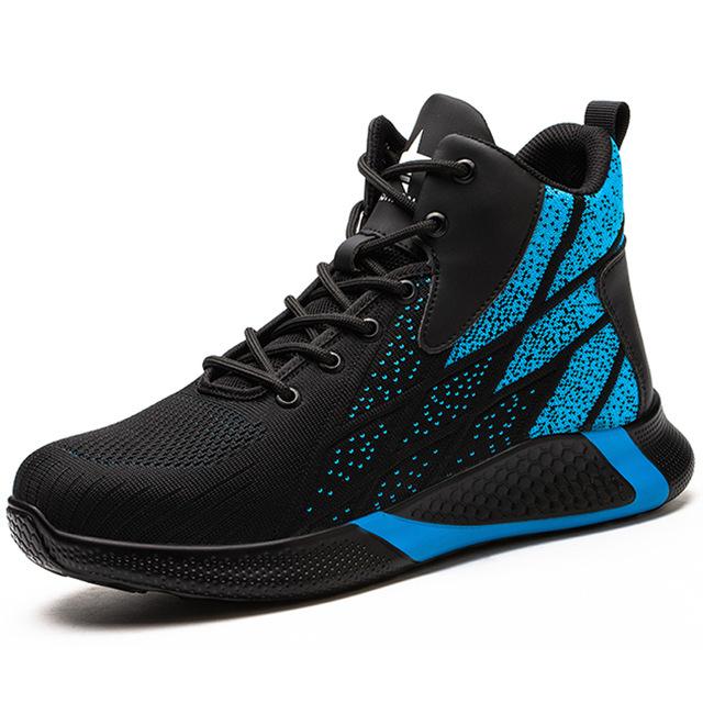 Arbeitsstiefel Sicherheitsstiefel mit Stahlkappe Herren Damen Arbeitsschuhe Turnschuhe Leichte Sicherheitsschuhe mit Durchtrittschutz Herren Unzerstörbare Stiefel 38