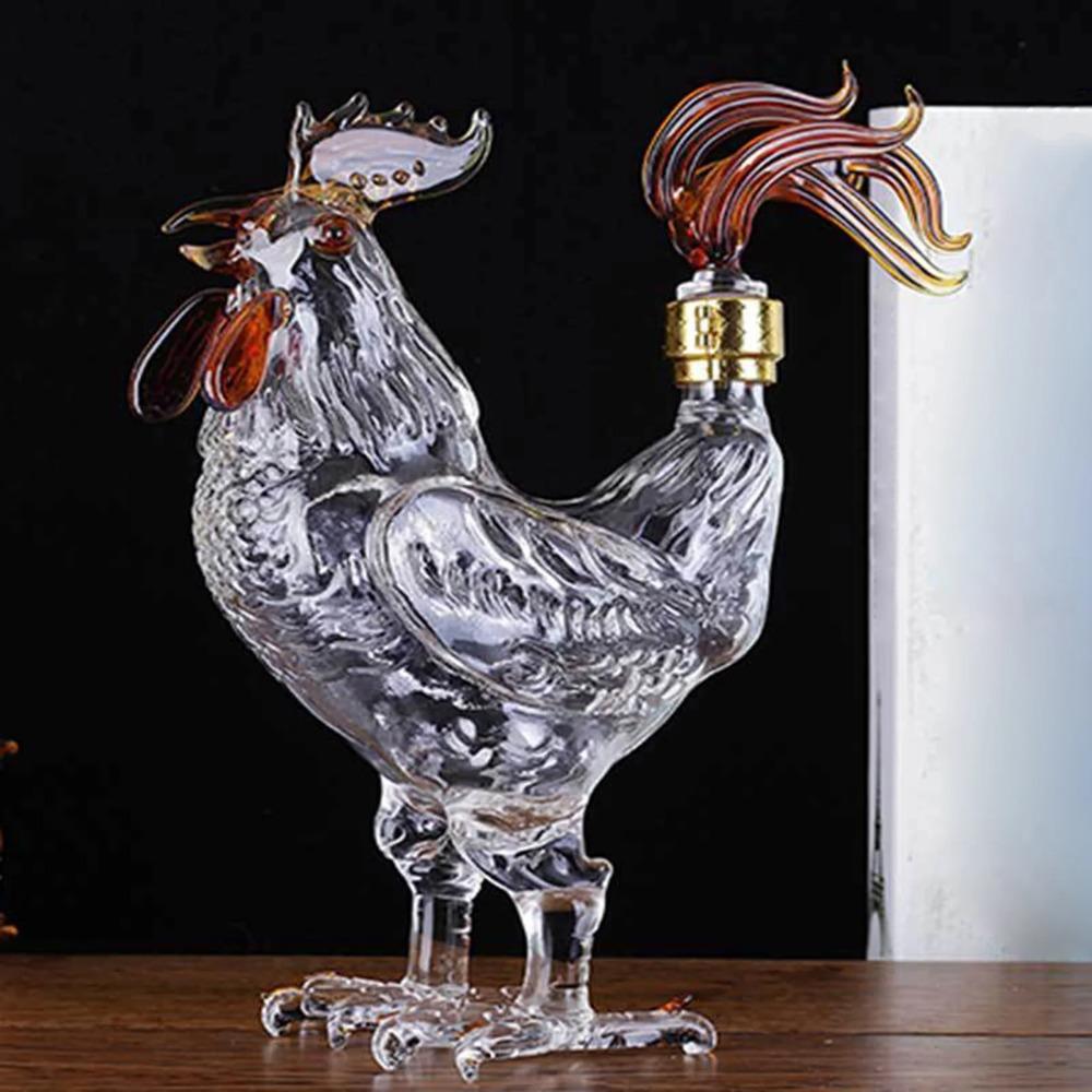 1 Stück Whisky-Dekanterglas in Pferdeform, Cocktail, Champagner, elegantes Dekor, transparenter Schnaps, Tequila für Zuhause, Auto, Vater, Männer