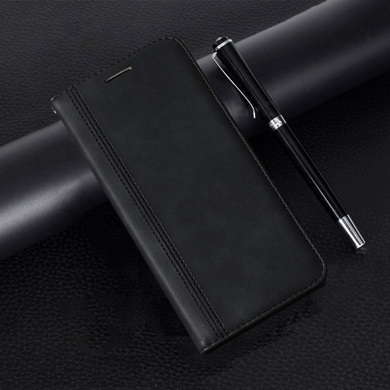 Telefon Fall Für Samsung Galaxy M32 Buch Leder Brieftasche Flip Stand Abdeckung Für Samsung Galaxy M32 M 32 4G 5G Stoßfest Bumper Cases Samsung Galaxy M32 4G schwarz