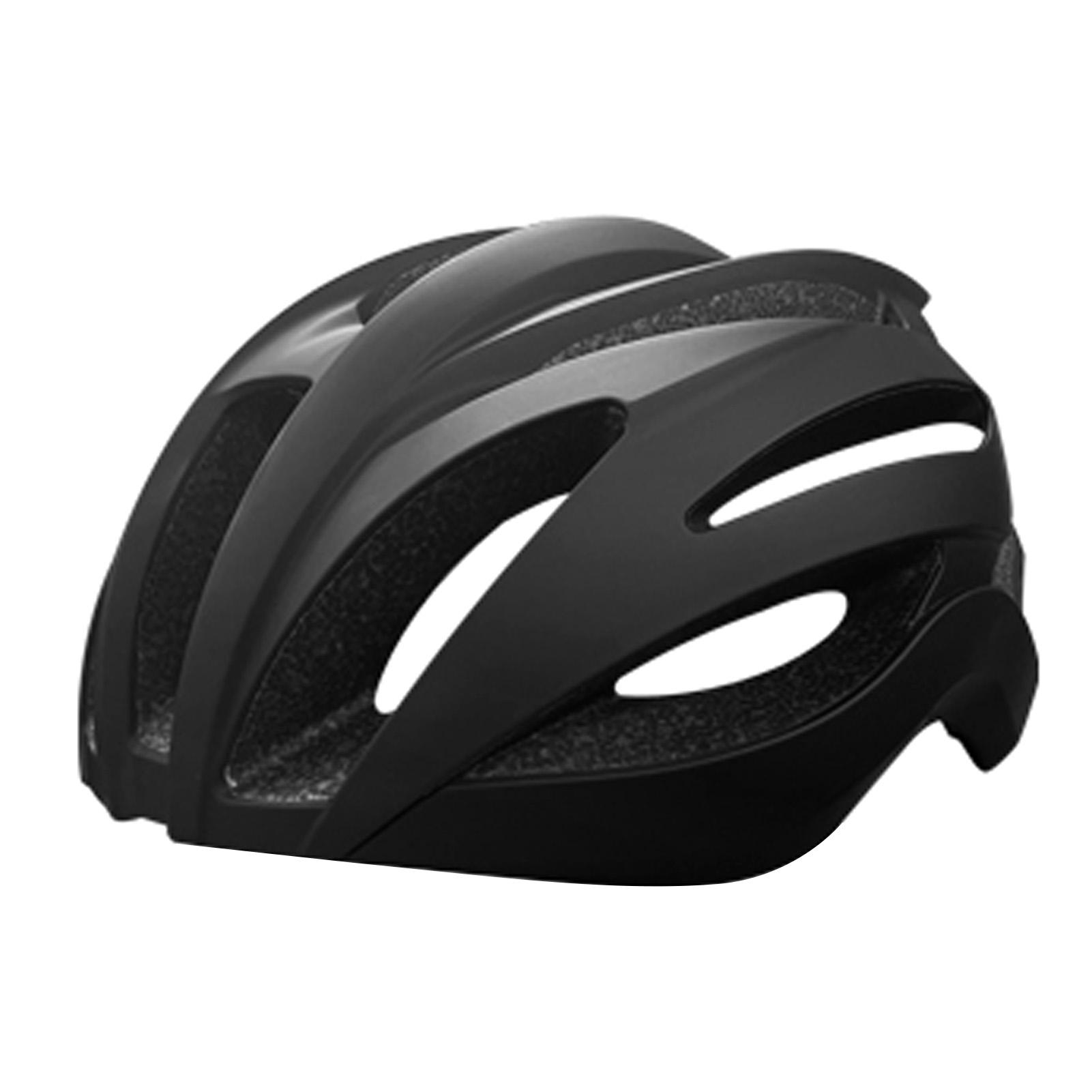 Atmungsaktiver Fahrradhelm Fahrradhelm Ultraleichter Fahrradhelm Fahrradausrüstung schwarz