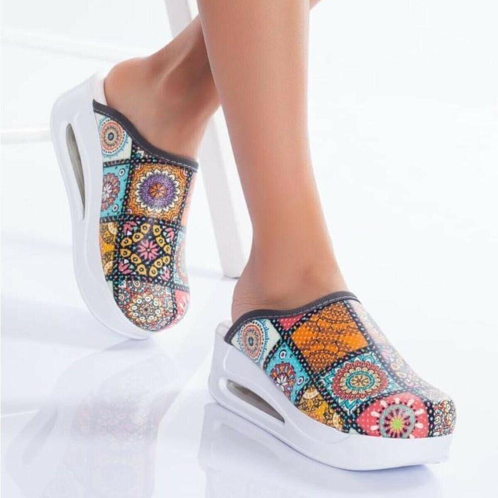 Frauen Medizinische Clogs Sabo Krankenhausschuhe Rutschfeste Pantoffel Krankenschwester Arzt Hebamme Chirurgische Sandalen 38 rotbraun