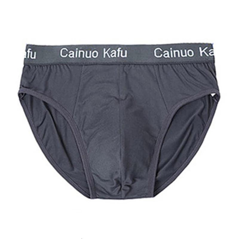 1 Stück große Größe Mann Höschen Jungen Unterwäsche Unterwäsche atmungsaktive Slips Modal Schlüpfer Unterhose Homme Trunks L XL 2XL 3XL 4XL 5XL L dunkelgraue