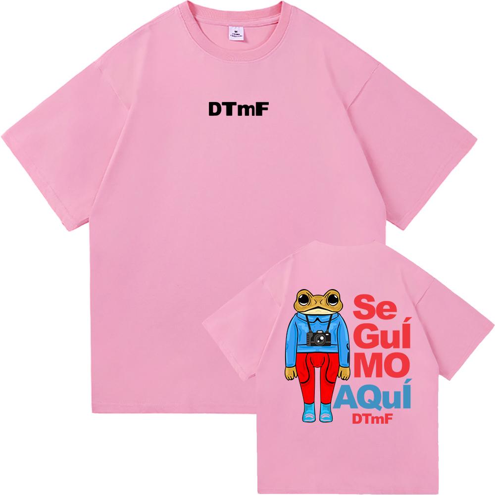 DTMF Ich hätte mehr Fotos machen sollen Bad Bunny T-Shirt Mode Herren Vintage Lustiges Frosch T-Shirt Unisex Ich hätte mehr Fotos machen sollen Baumwoll-T-Shirts S