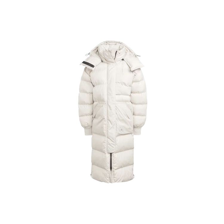 Adidas X Stella McCartney Truenature Lange Gepolsterte Jacke Damen Jacke Off-White IP1361 L