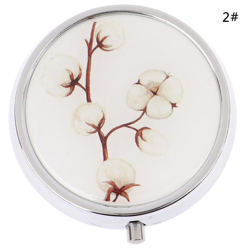 Medizin-Organizer, tragbare Pillendose, Make-up-Aufbewahrungsbehälter, faltbares Pillenetui 2