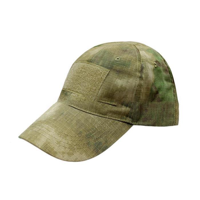 Camouflage Outdoor Cap Taktische Operators Camouflage Baseball Cap Army Student Training Cap One Size graue/grün