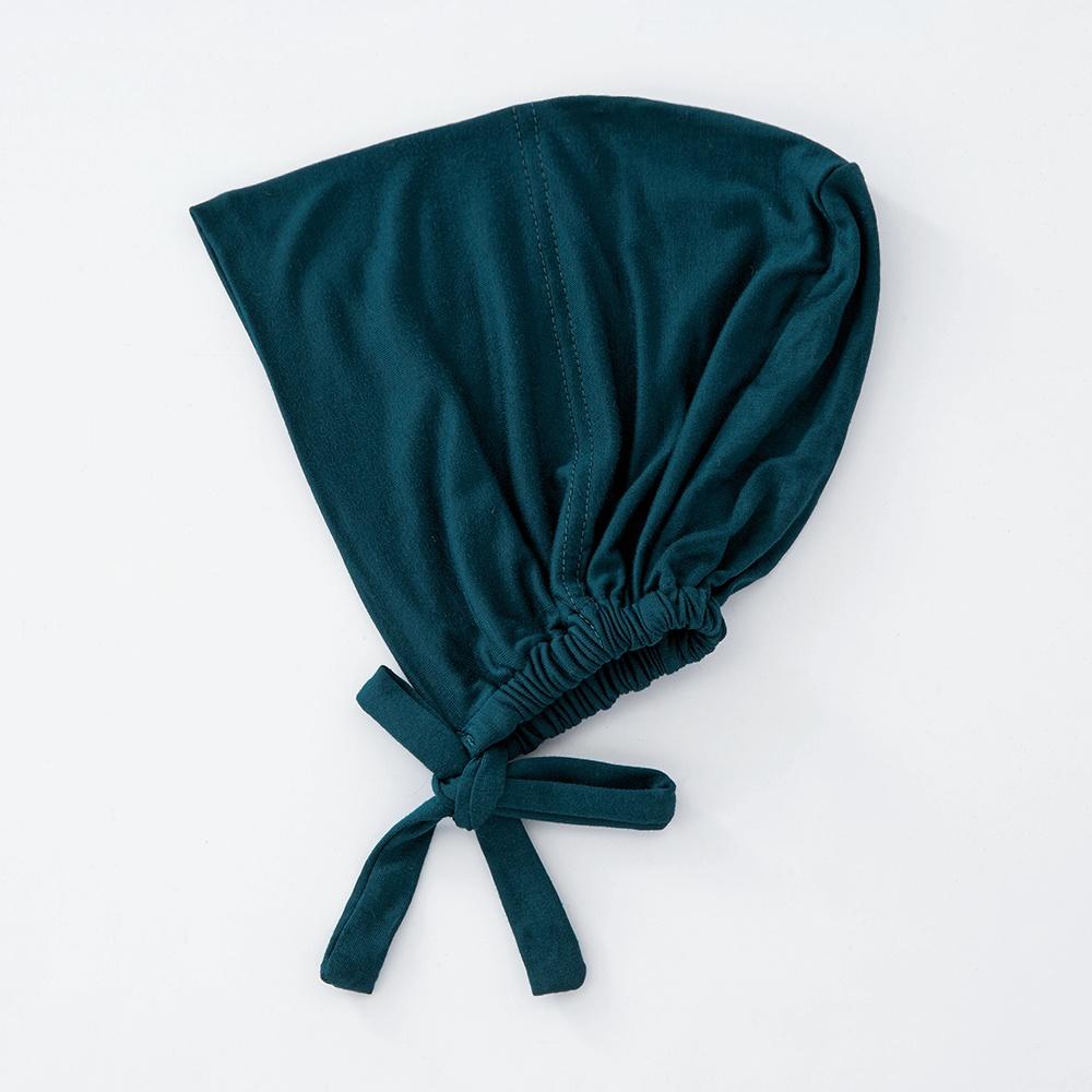 82 Farben Bindeband Unterkappen Mode Damen Innen Hijab Muslimische Mütze Bonnet Einfarbig Islamisch Baumwolle Elasthan Jersey DEW Untertuch
