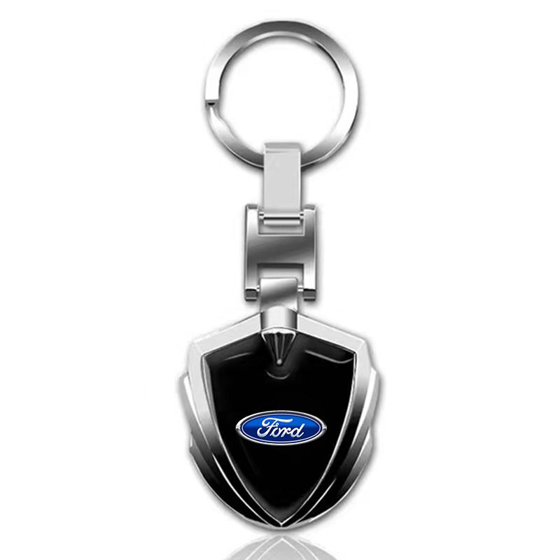 Metall Auto Styling Schlüsselanhänger Schlüsselanhänger Schlüsselanhänger Schlüsselhalter Für Ford Mustang ST line Mondeo Focus Fiesta Escape Kuga Ecosport Ranger EXplorer Aufkleber ford