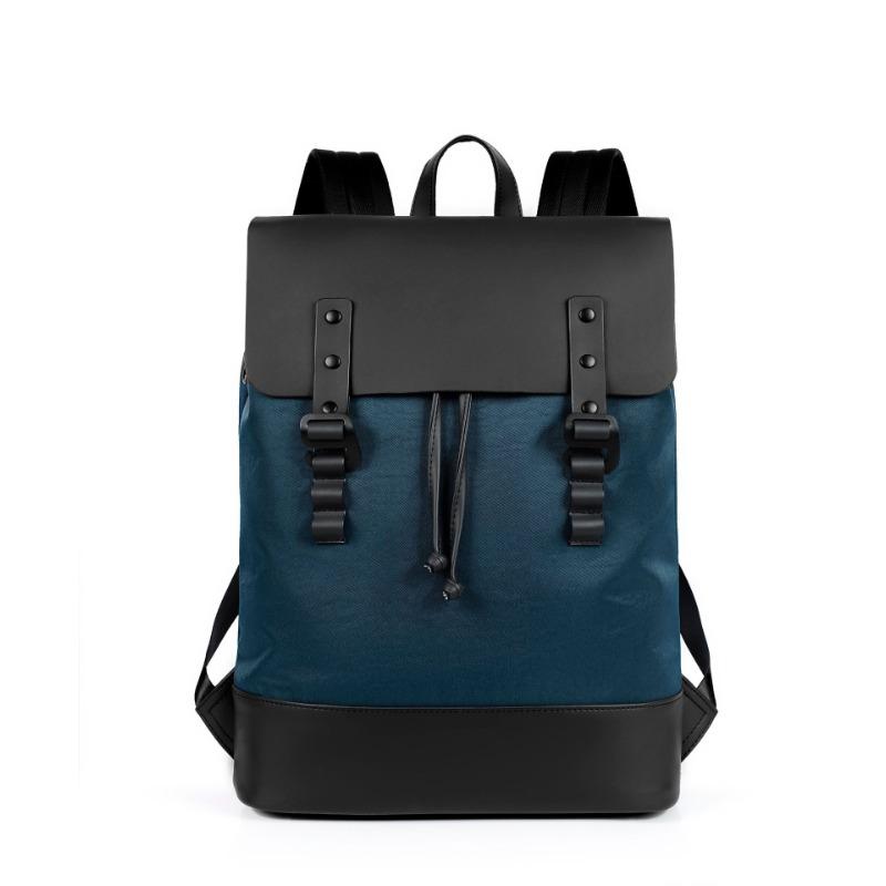 Rucksack für Herren mit großem Fassungsvermögen Reise-Rucksack Leicht Trendy Studenten-Rucksack Modischer Rucksack blau
