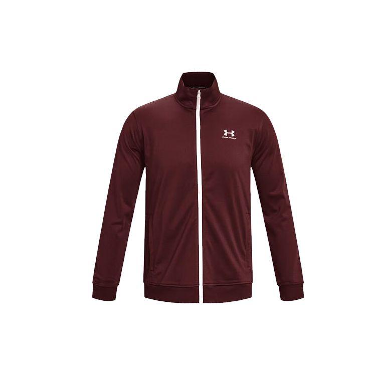 Under Armour Sportstyle Tricot Trainingsjacke Herren Jacken Burgunderrot 1329293-690 M