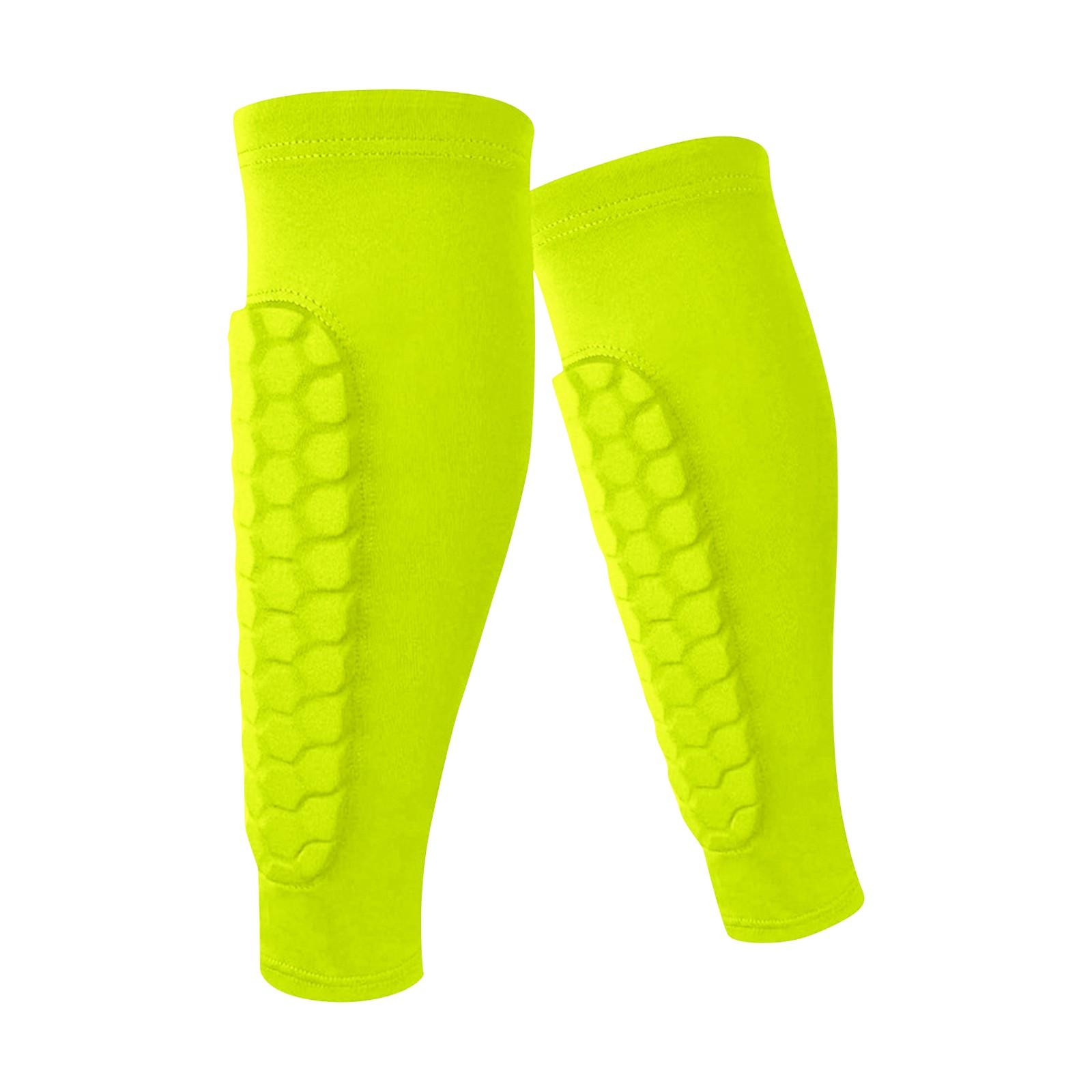 Schienbeinschoner für Ski, Fußball, Sport, Fußball, Schienbeinschoner, Schutzsocken, Fußball-Wadenärmel, Leggings, Schienbeinschoner-Überzug für den Sport L
