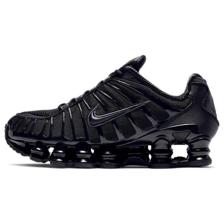 neue Nike Shox Tl Schwarz Max Orange Damen 39