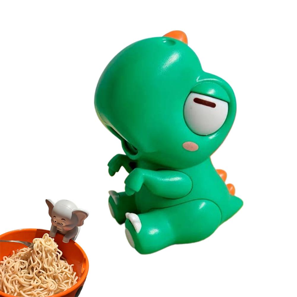 Süßer Clip-On Mini-Ventilator Tasse Schüssel Neuer Lebensmittelkühler Luftgebläse Süßes Cartoon-Design Tragbarer Kühlventilator für Tee Kaffee Kindergeschenk Ähnlich grün