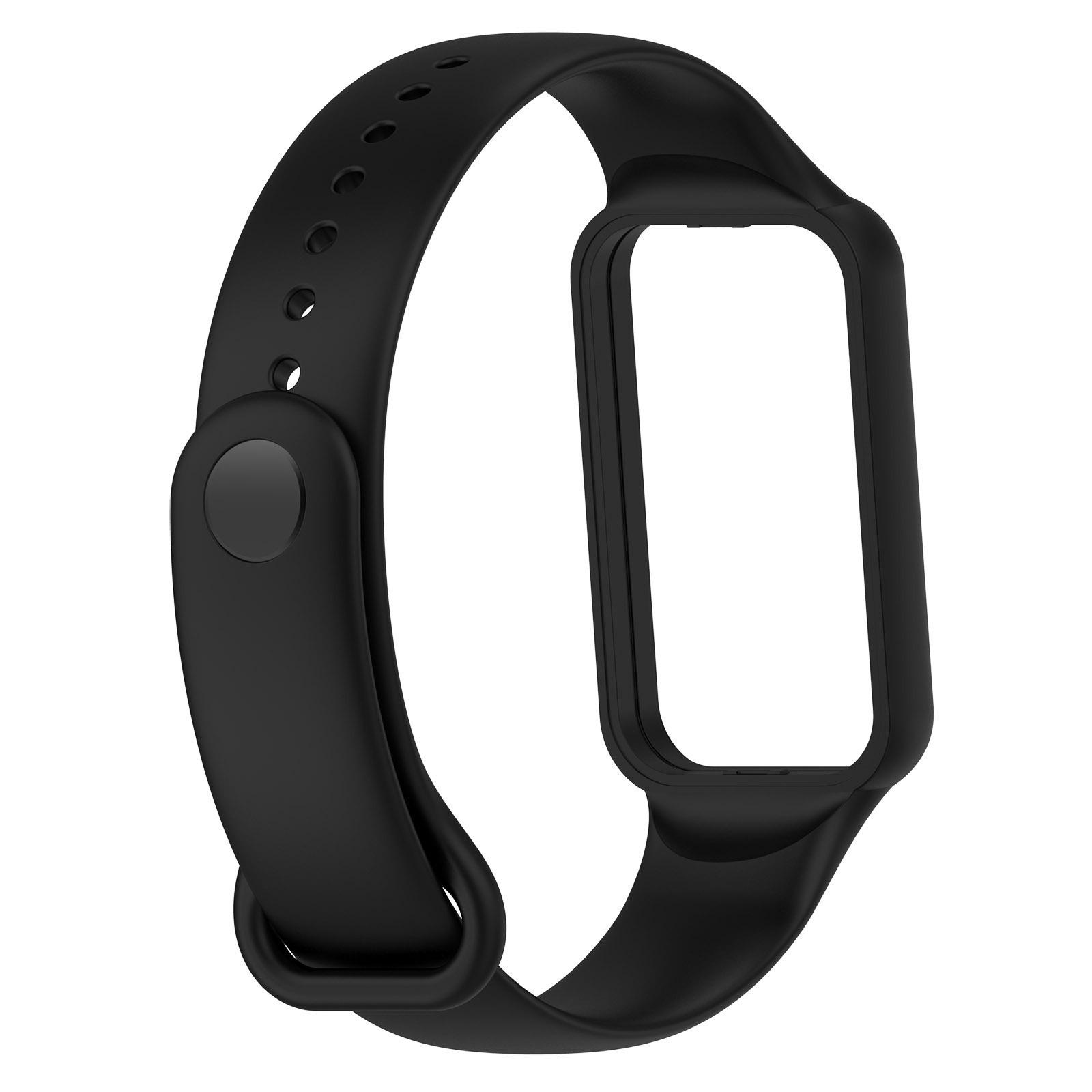 Uhrenarmband für Amazfit Band 7, Ersatzarmband für Amazfit Band 7, Uhrenarmbänder, Armband For Amazfit Band 7 schwarz