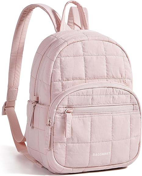 BAGSMART Damen Rucksack Große Kapazität Reise Rucksack Einfache Damen Taschen Schule College Laptop Rucksack für Mädchen white